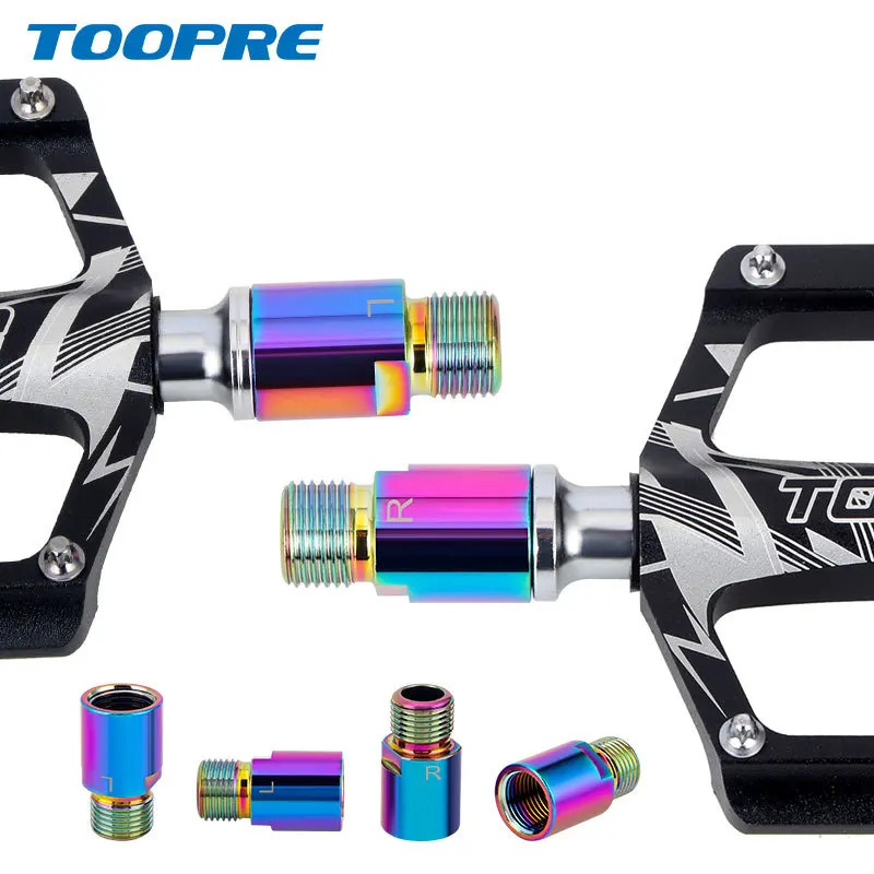 TOOPRE Chrome Steel Pedal Extender Mountain Bike Protection Bike Pedal Extender Effort Saving Pedal Crank Extension Tool
TOOPRE Chrome Steel Pedal Extender Mountain Bike Protection Bike Pedal Extender Effort Saving Pedal Crank Extension Tool