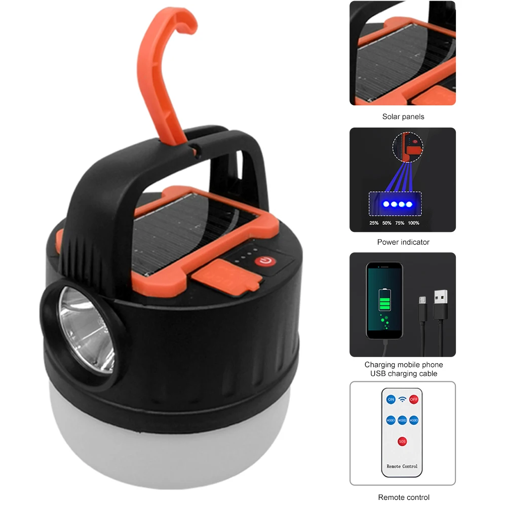 Переносная лампа-вспышка на солнечной батарее, светодиодный фонарь с зарядкой от USB для кемпинга, складной крючок с дистанционным управлени...
Переносная лампа-вспышка на солнечной батарее, светодиодный фонарь с зарядкой от USB для кемпинга, складной крючок с дистанционным управлени...