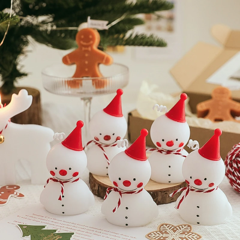 Christmas Snowman Candle Scented Decorative Ornament Creative Christmas Gift Elk Shape Candle Gift Box
Christmas Snowman Candle Scented Decorative Ornament Creative Christmas Gift Elk Shape Candle Gift Box
