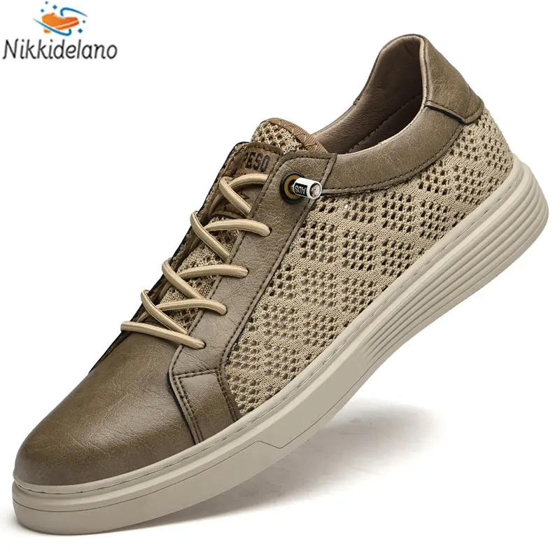 Мужские летние повседневные туфли, дышащие прогулочные туфли, Нескользящие, топ-сайдеры на плоской резиновой подошве, уличные кроссовки дл...
Мужские летние повседневные туфли, дышащие прогулочные туфли, Нескользящие, топ-сайдеры на плоской резиновой подошве, уличные кроссовки дл...