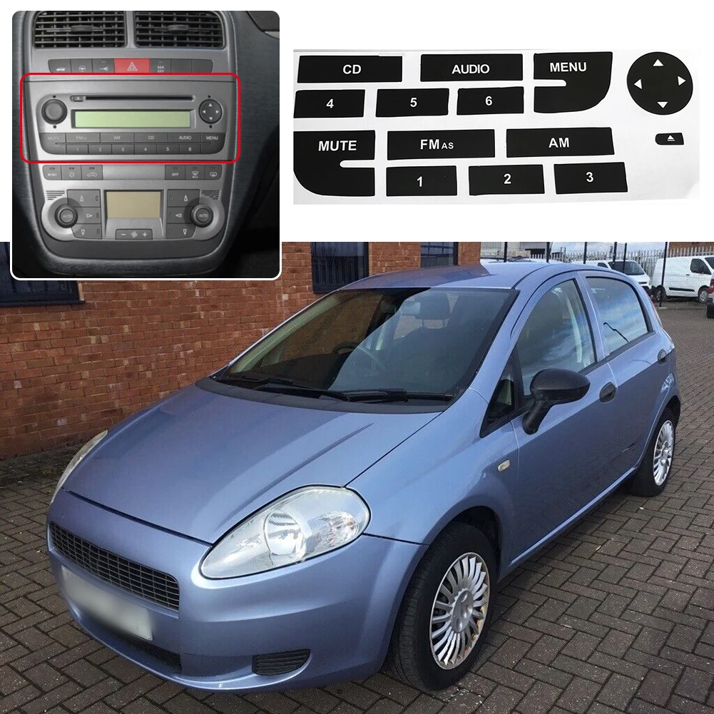 Repair Decals Radio Button Matte Black Repair Stickers Interior Trim Car Interior Decoration Front Accessorry New
Repair Decals Radio Button Matte Black Repair Stickers Interior Trim Car Interior Decoration Front Accessorry New