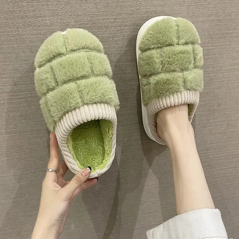 Flat Shoes Female Flock Woman's Slippers Slides Platform Cover Toe Fur Flip Flops 2022 Massage Soft Plush Fabric Rome Fur Shoes
Flat Shoes Female Flock Woman's Slippers Slides Platform Cover Toe Fur Flip Flops 2022 Massage Soft Plush Fabric Rome Fur Shoes
