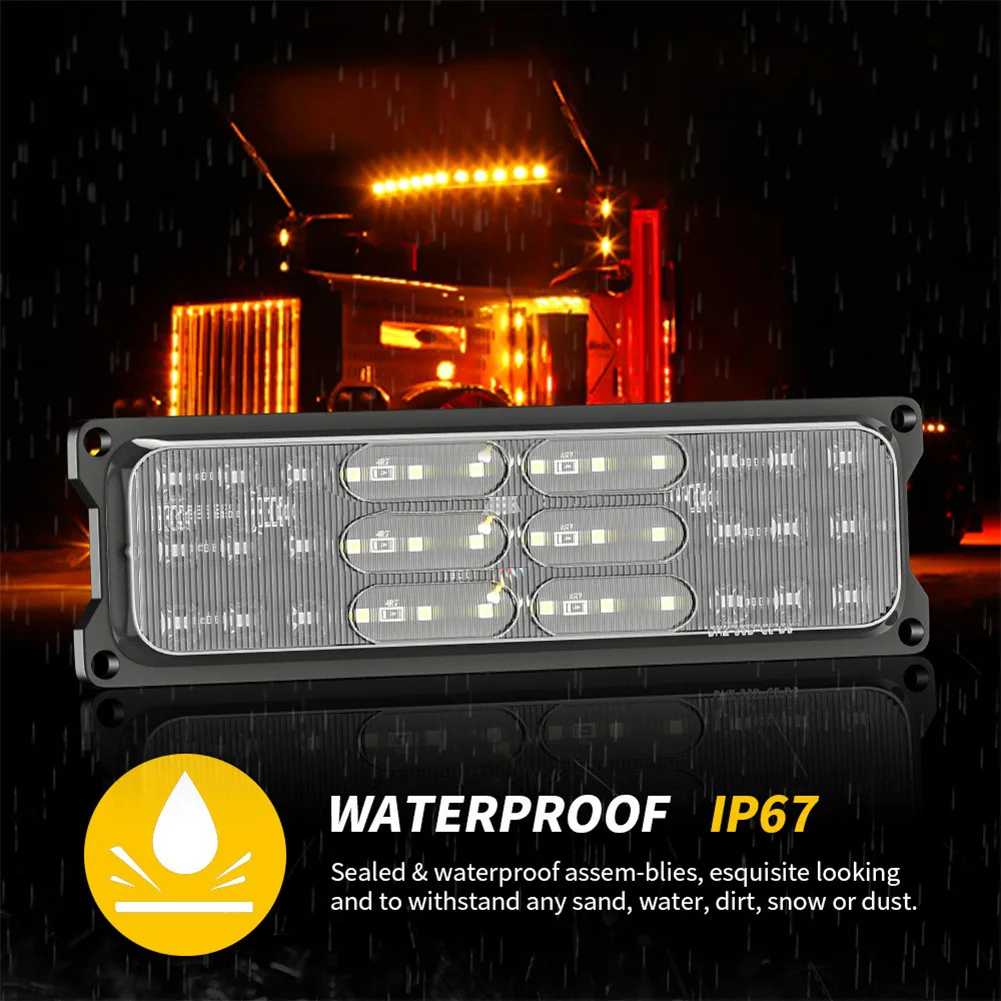 Durable High Quality Hot Sale Brand New Taillight Side Marker Lamp Dynamic Flashing Light Strobe 1pcs 36 LED Car
Durable High Quality Hot Sale Brand New Taillight Side Marker Lamp Dynamic Flashing Light Strobe 1pcs 36 LED Car