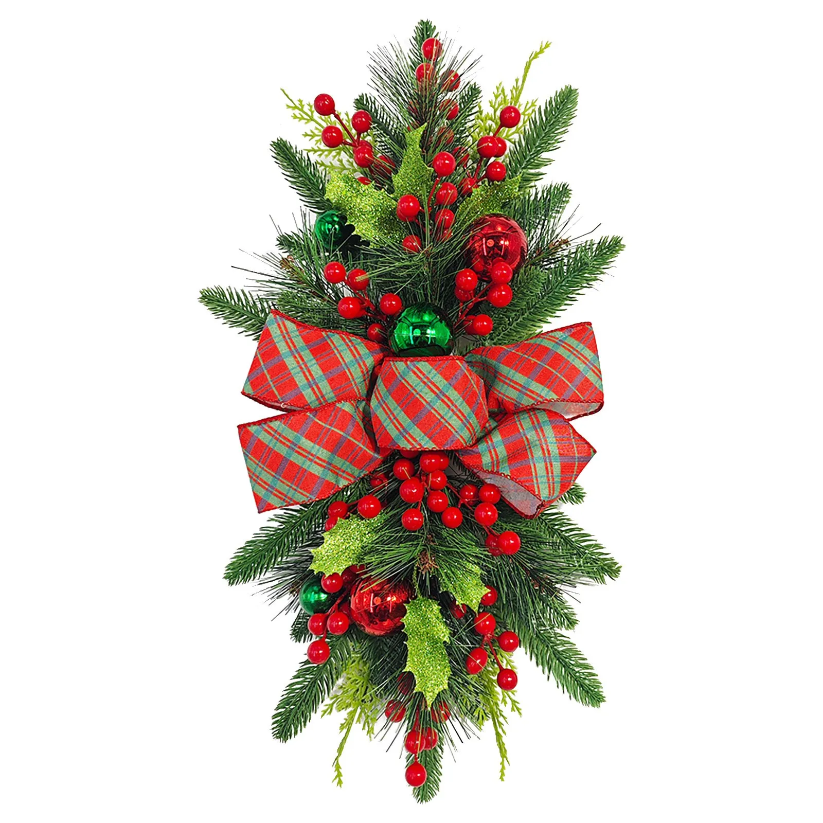 Cordless Pre Lit Staircase Decoration Christmas Wreath For Indoor And Outdoor Home Christmas Decoration Illuminated Christmas 
Cordless Pre Lit Staircase Decoration Christmas Wreath For Indoor And Outdoor Home Christmas Decoration Illuminated Christmas