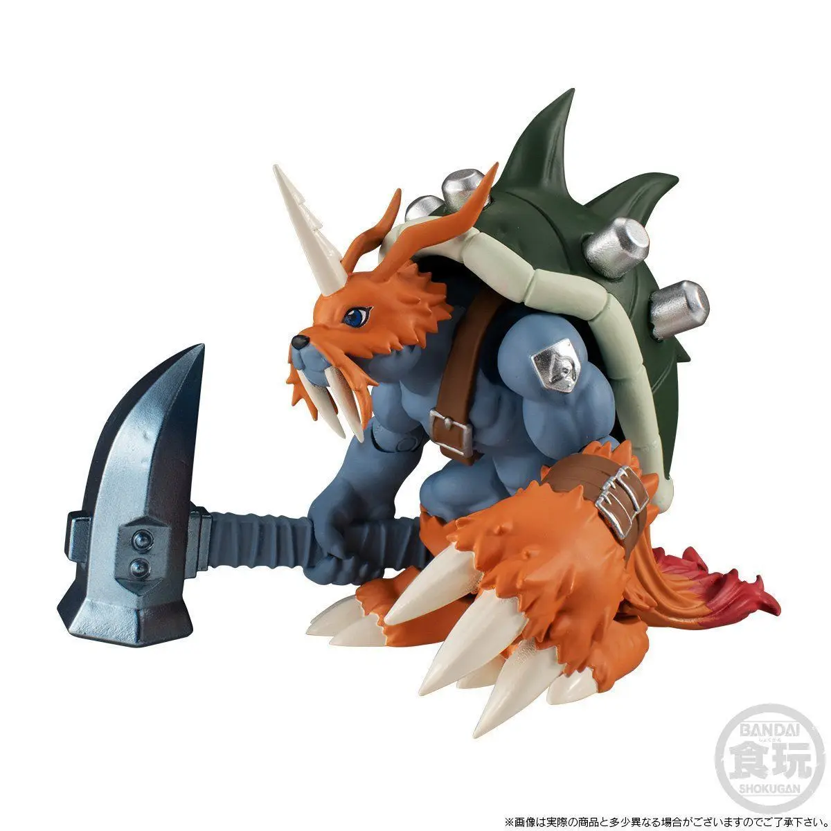 

Original Bandai Box Eggs Palm Action Digimon 2 3 Omega Flower Fairy Beast Ancestral Shield Beast Steel Wolf Action Figure