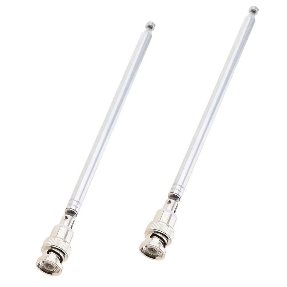 2pcs Radio Scanner Antenna 20-1300MHz 7 Section Telescopic BNC CB Antenna With /BNC Connector For Portable Radio Scanner
2pcs Radio Scanner Antenna 20-1300MHz 7 Section Telescopic BNC CB Antenna With /BNC Connector For Portable Radio Scanner