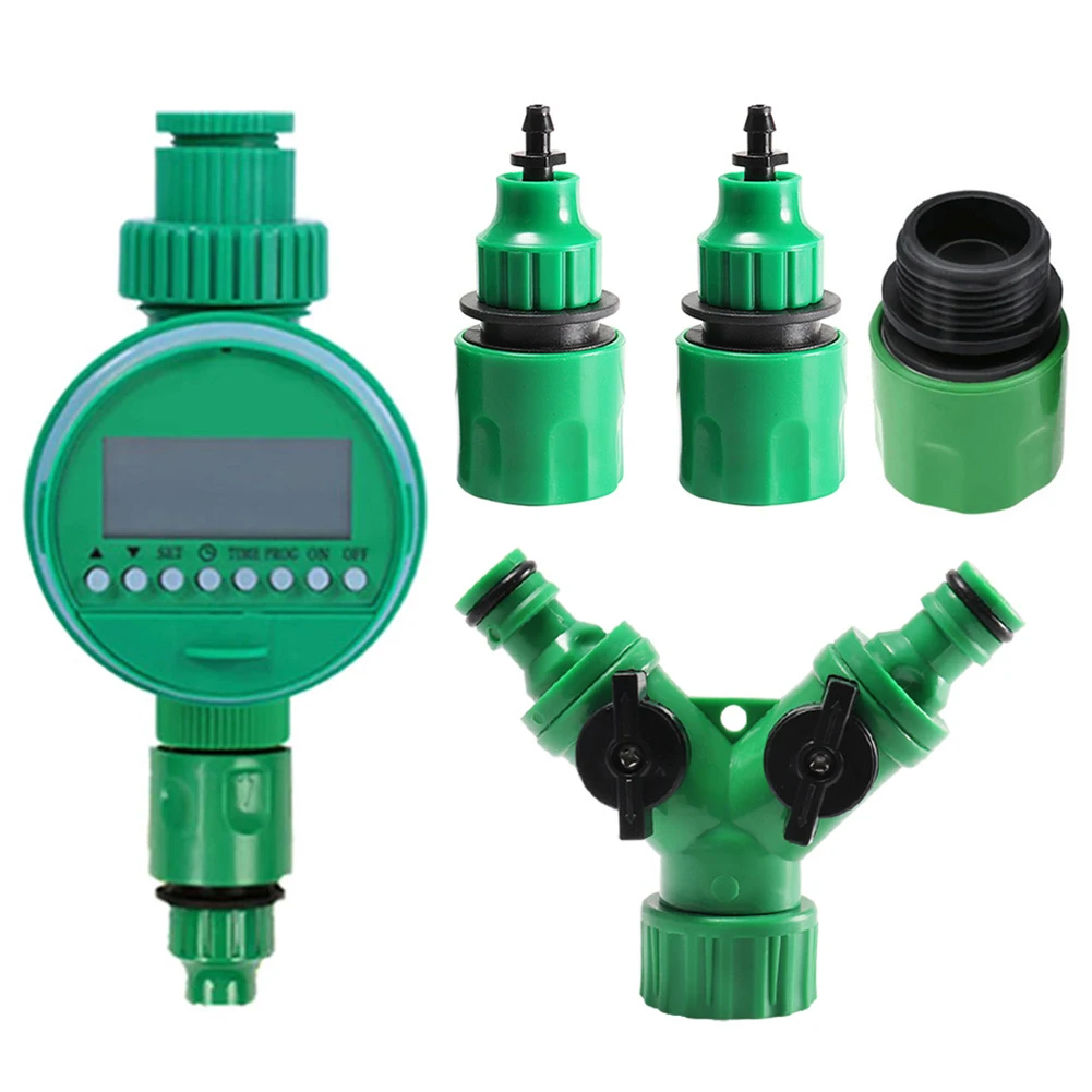 Automatic Irrigation Timer Garden Water Control Device Intelligence Valve Controller LCD Display Electronic Watering Clocker
Automatic Irrigation Timer Garden Water Control Device Intelligence Valve Controller LCD Display Electronic Watering Clocker