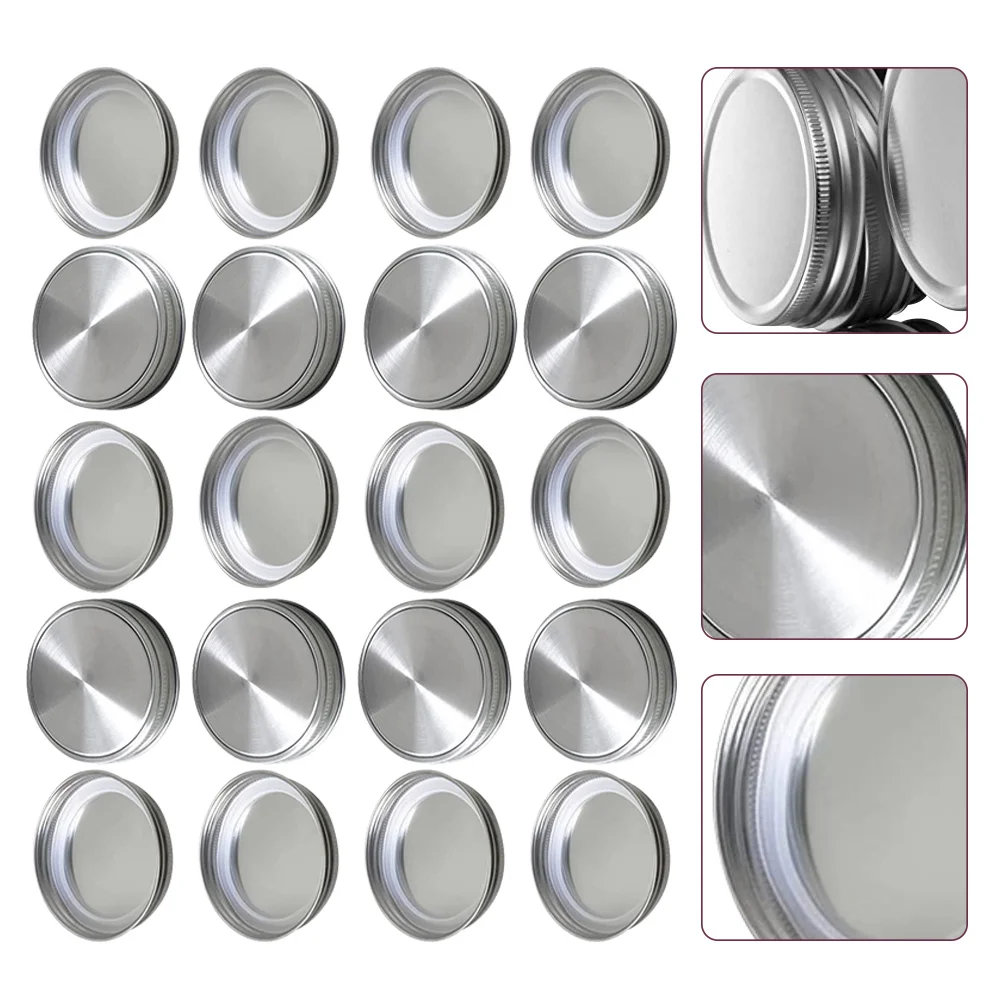 Jar Mason Lids Canning Lid Caps Metal Mouth Cover Storage Tinplate Jars Wide Can Pour Spout Airtight Regular Reusable Stainless
Jar Mason Lids Canning Lid Caps Metal Mouth Cover Storage Tinplate Jars Wide Can Pour Spout Airtight Regular Reusable Stainless