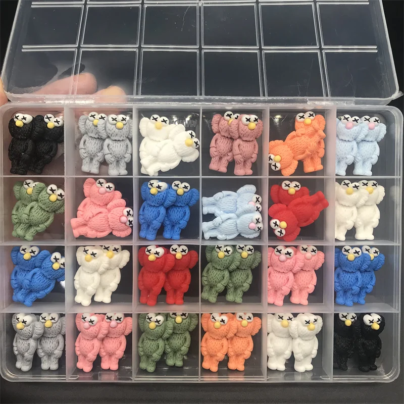 Kawaii Nail Art Decoration Cartoon Resin Candy/Anime Doll/Bear Nail Charm DIY Pompom Fluffy Ball Detachable Manicure Accessory
Kawaii Nail Art Decoration Cartoon Resin Candy/Anime Doll/Bear Nail Charm DIY Pompom Fluffy Ball Detachable Manicure Accessory