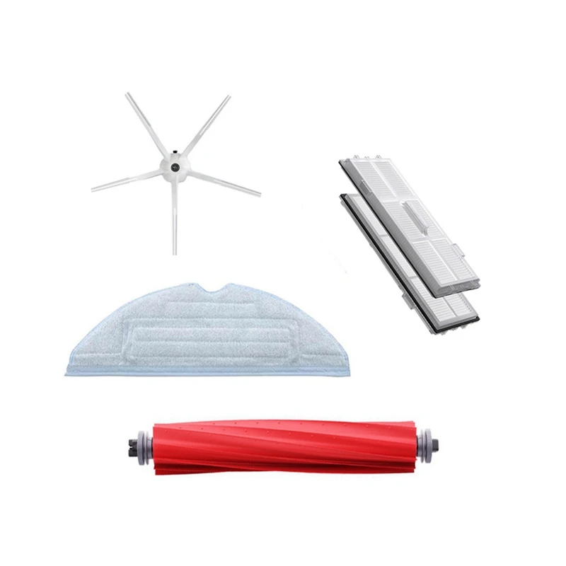 Запчасти для Roborock S7 T7 S Plus, основная и боковая щетки, фильтр НЕРА, тряпочка для швабры
Запчасти для Roborock S7 T7 S Plus, основная и боковая щетки, фильтр НЕРА, тряпочка для швабры