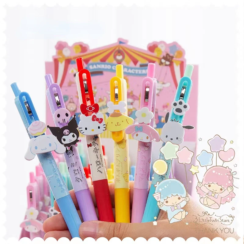 Sanrioed Anime Cartoon series HelloKitty My melody Cinnamoroll Kawaii gel pen cute school supplies signature pen birthday gift
Sanrioed Anime Cartoon series HelloKitty My melody Cinnamoroll Kawaii gel pen cute school supplies signature pen birthday gift