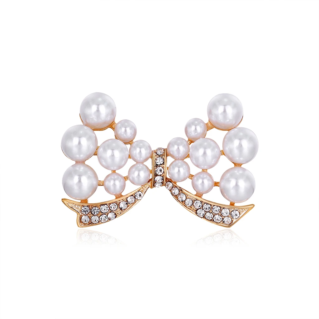 TULX Sparkling Rhinestone Pearl Bowknot Brooches For Women Bow Weddings Party Office Brooch Pins Gifts
TULX Sparkling Rhinestone Pearl Bowknot Brooches For Women Bow Weddings Party Office Brooch Pins Gifts