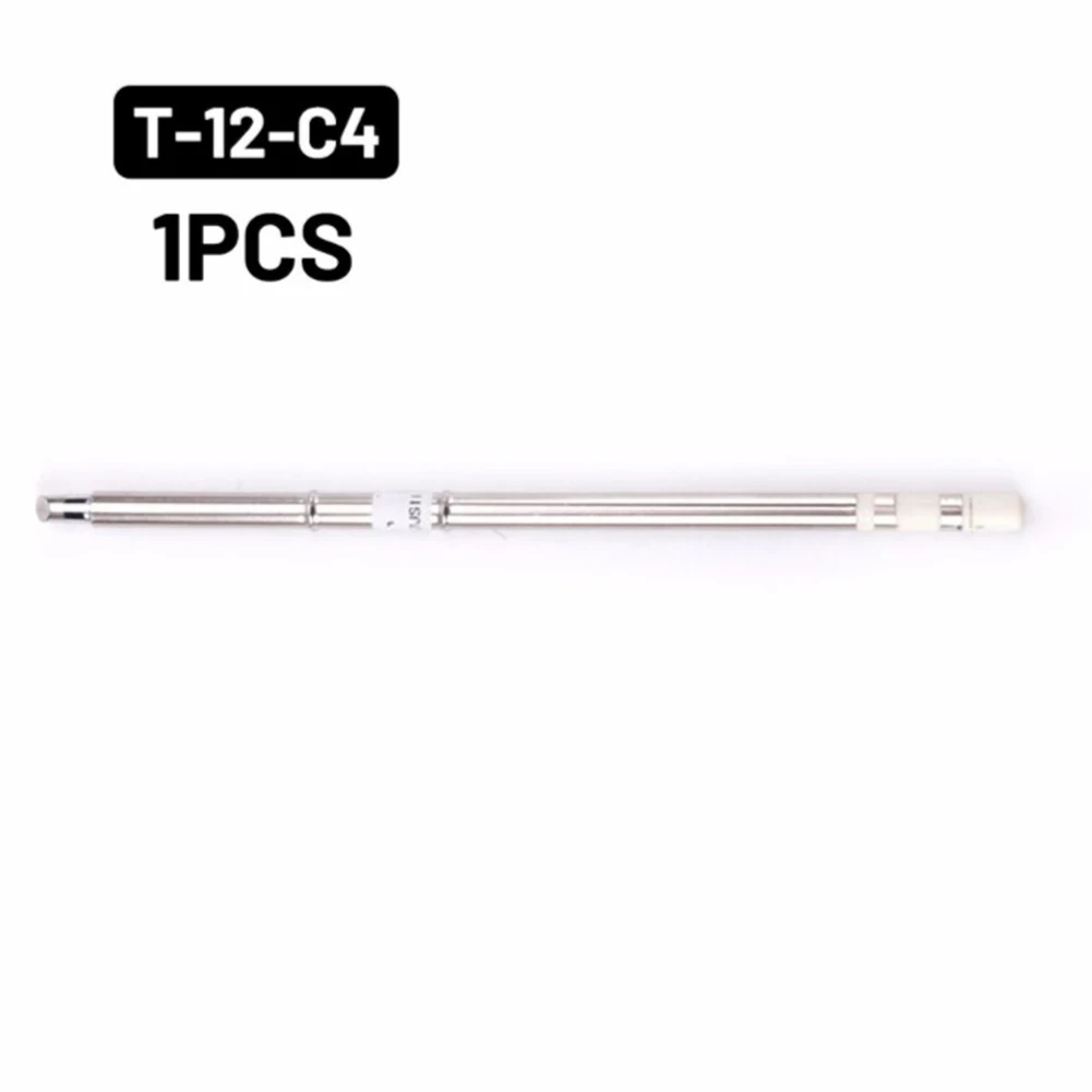 1pc 2 In 1 T12 Heating Core Soldering Iron Tip Welding Tip Silver Quick Thermal Conductivity Welding Tools T12-C4 T12-B
1pc 2 In 1 T12 Heating Core Soldering Iron Tip Welding Tip Silver Quick Thermal Conductivity Welding Tools T12-C4 T12-B