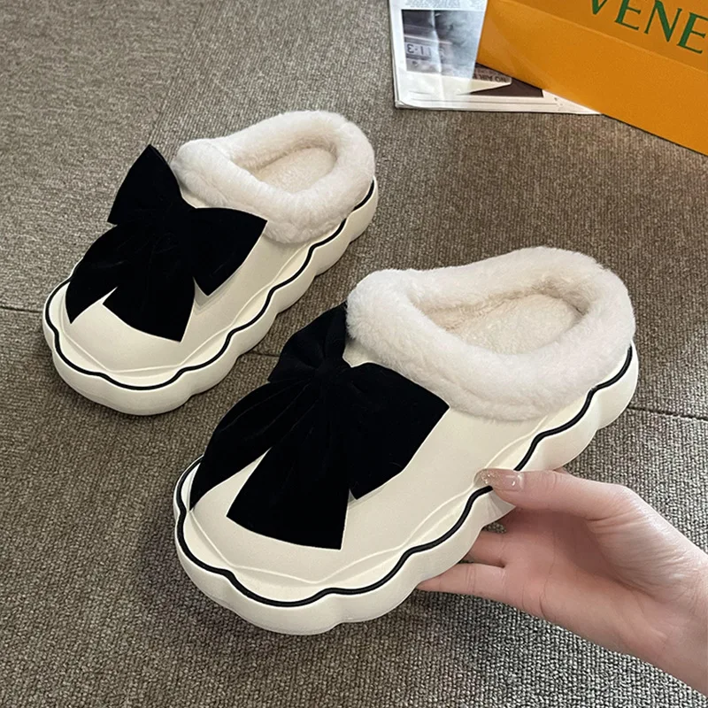 Симпатичные хлопковые тапочки для девочек, зимние тапочки с бантом, Новое поступление, теплые домашние тапочки на толстой подошве, меховые ...
Симпатичные хлопковые тапочки для девочек, зимние тапочки с бантом, Новое поступление, теплые домашние тапочки на толстой подошве, меховые ...