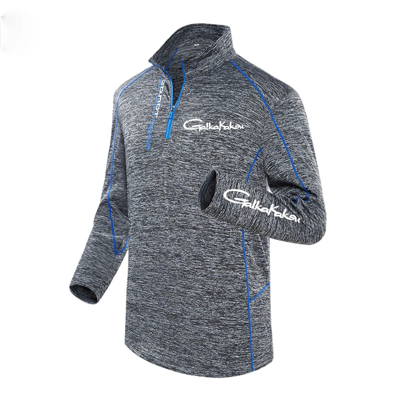 2022 Men Long-sleeved T-shirt Outdoor Fishing Quick-drying Clothes Brand Loose Breathable Stand-up Collar Sports Running Shirts
2022 Men Long-sleeved T-shirt Outdoor Fishing Quick-drying Clothes Brand Loose Breathable Stand-up Collar Sports Running Shirts