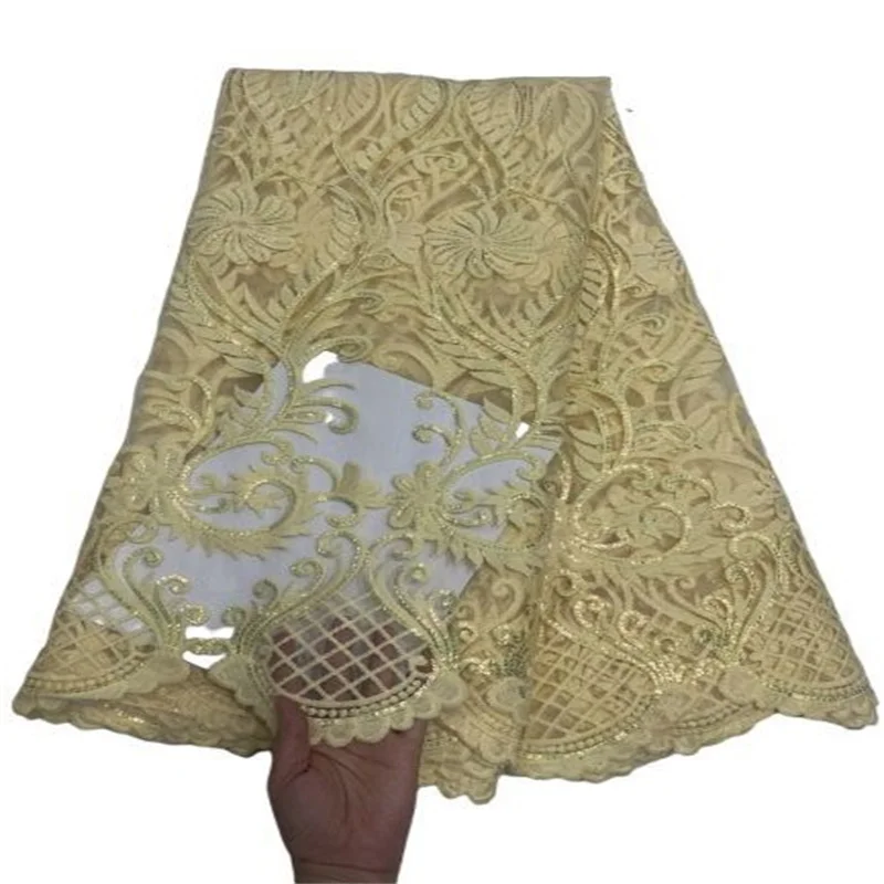 Gold French Sequins Tulle Lace Fabric Royal Blue Embroidery Nigerian Mesh Lace Fabrics 5 Yards African Lace Fabric For Wedding
Gold French Sequins Tulle Lace Fabric Royal Blue Embroidery Nigerian Mesh Lace Fabrics 5 Yards African Lace Fabric For Wedding