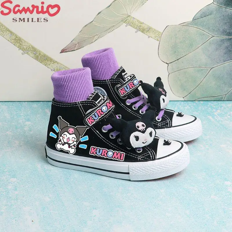 Sanrio Kuromi Mymelody Versatile Children's Shoes New Products In Summer Kawaii Canvas Fashion Board Shoes Complimentary Socks
Sanrio Kuromi Mymelody Versatile Children's Shoes New Products In Summer Kawaii Canvas Fashion Board Shoes Complimentary Socks