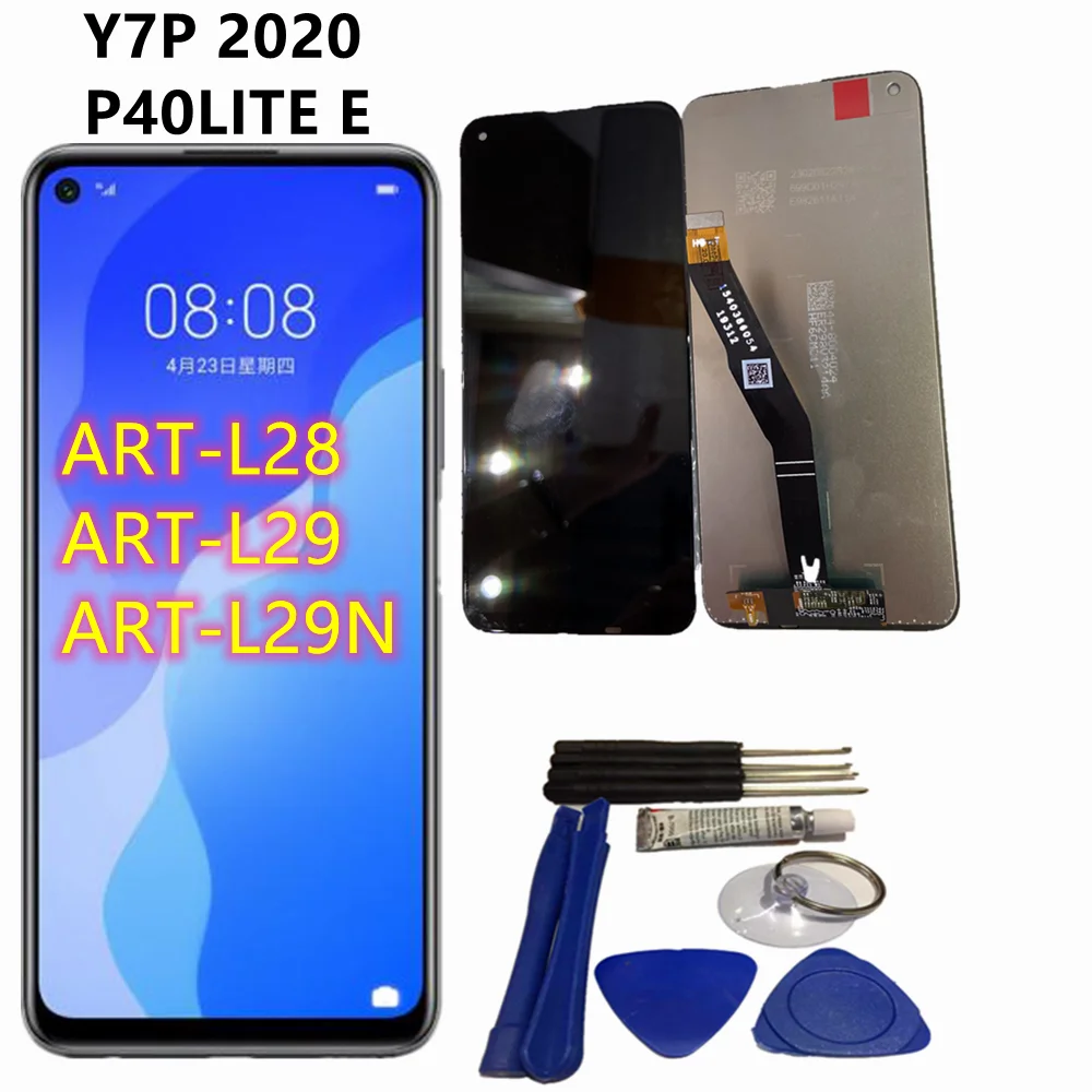 

Original lcd For HUAWEI y7p 2020/p40 lite E Lcd Display Touch Screen Digitizer Assembly Replacement With y7p 2020/p40 lite E