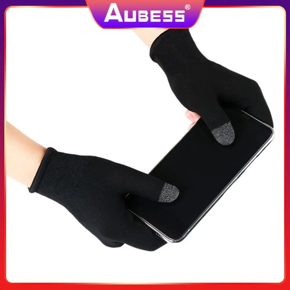 2pcs Mobile Gaming Gloves Portable Finger Sleeve Non-scratch Finger Thumb Sleeve Gloves Sensitive For Gamer Sweat Proof For Pubg
2pcs Mobile Gaming Gloves Portable Finger Sleeve Non-scratch Finger Thumb Sleeve Gloves Sensitive For Gamer Sweat Proof For Pubg