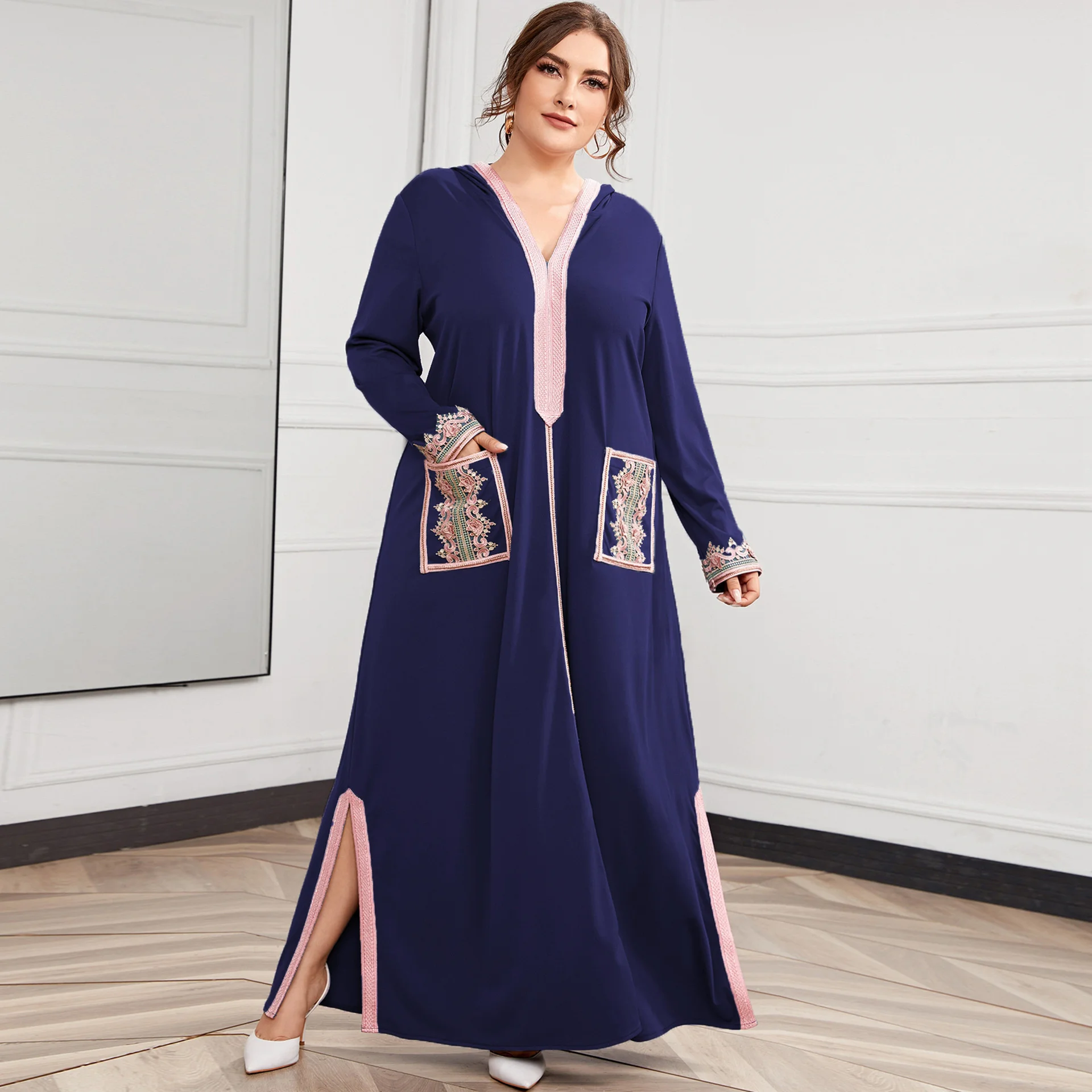 2022 Muslim Dress Female Arab Luxury African Dresses for Women Kaftan Africa Clothing Robe Femme Evening Long Pocket Vestidos
2022 Muslim Dress Female Arab Luxury African Dresses for Women Kaftan Africa Clothing Robe Femme Evening Long Pocket Vestidos