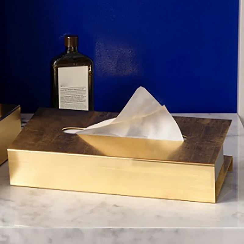 1Pcs Gold Tissue Box Cover Simple Metal Paper Towel Boxes Dining Table Napkin Holder Home Living Room Desktop-ABUX
1Pcs Gold Tissue Box Cover Simple Metal Paper Towel Boxes Dining Table Napkin Holder Home Living Room Desktop-ABUX
