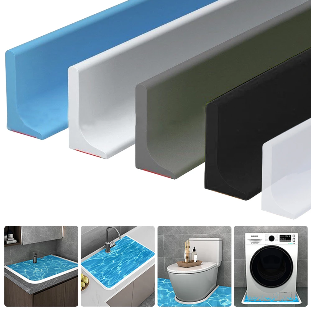 50/100/200/ 300cm Bathroom Retention Water Barrier Strip Basin Water Stopper Water Retaining Strip Dry&Wet Separation Strip Bars
50/100/200/ 300cm Bathroom Retention Water Barrier Strip Basin Water Stopper Water Retaining Strip Dry&Wet Separation Strip Bars