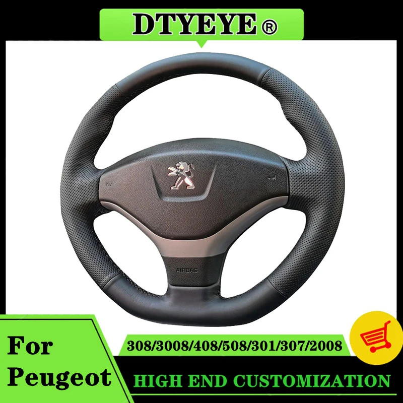 Car Steering Wheel Cover For Peugeot 308/3008/408/508/301/307/2008 Customized DIY Car Accessories Original Steering Wheel Braid
Car Steering Wheel Cover For Peugeot 308/3008/408/508/301/307/2008 Customized DIY Car Accessories Original Steering Wheel Braid