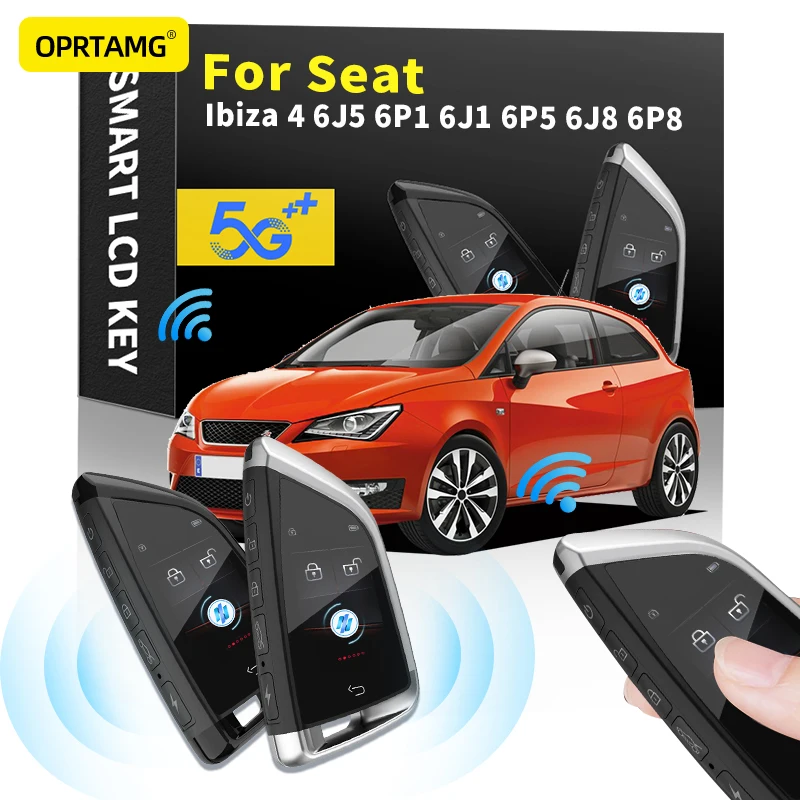 Пульт дистанционного управления, ЖК-экран для автомобиля keyless-go smart Key для Seat Ibiza 4 6J5 6P1 6J1 6P5 6J8 6P8 2000-2019 2020 2021 2022
Пульт дистанционного управления, ЖК-экран для автомобиля keyless-go smart Key для Seat Ibiza 4 6J5 6P1 6J1 6P5 6J8 6P8 2000-2019 2020 2021 2022