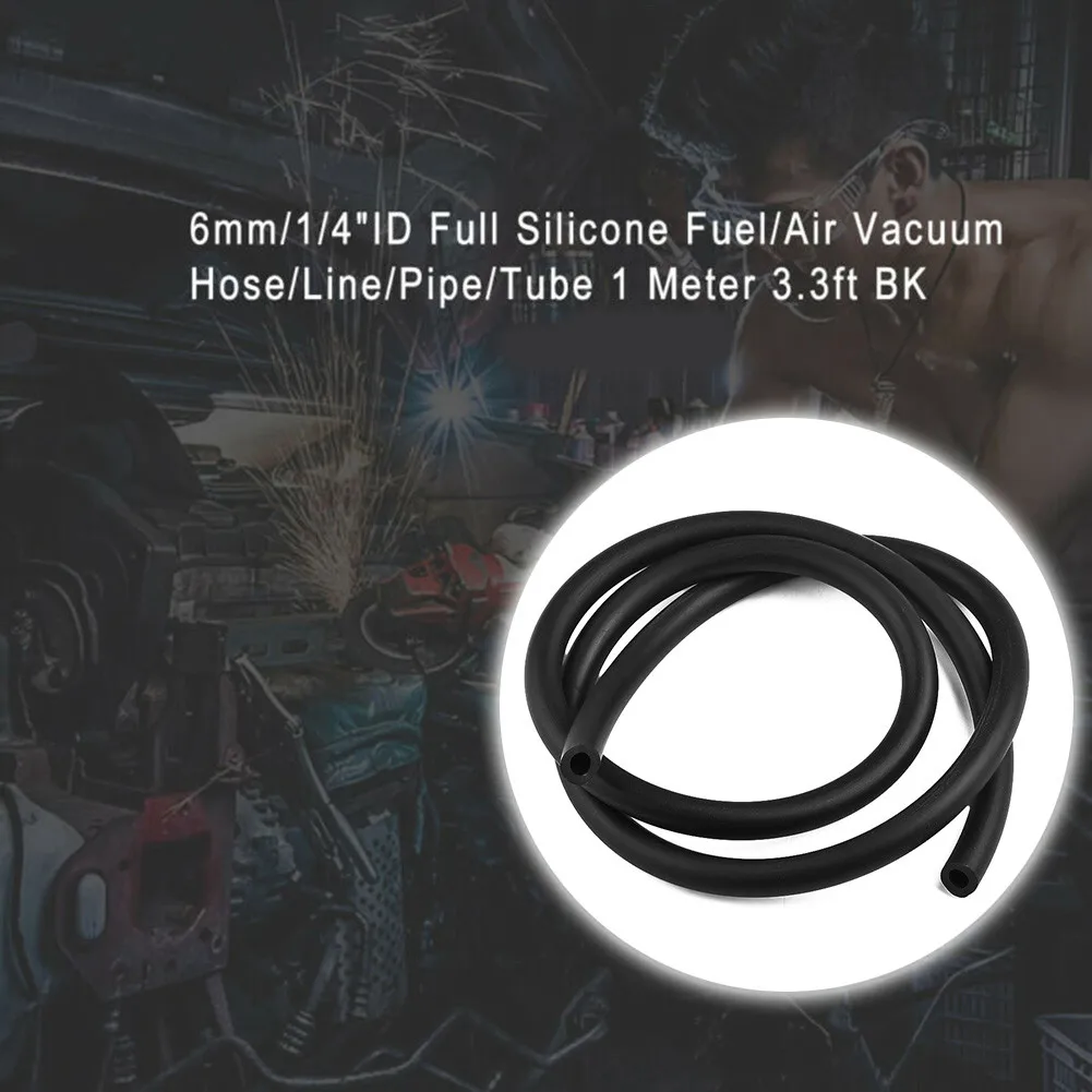 1PC 6mm Silicone Hose 1/4 Inches ID Full Fuel/Air Vacuum /Line/Pipe/Tube 1 Meter Black Flexible Hoses & Clamps
1PC 6mm Silicone Hose 1/4 Inches ID Full Fuel/Air Vacuum /Line/Pipe/Tube 1 Meter Black Flexible Hoses & Clamps