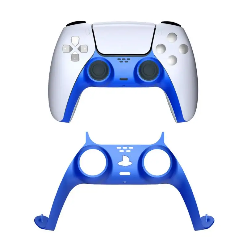 

High-quality Protective Host Shell Case Easy To Install Smooth Host Shell Abspc Gamepad Decoration Strip For Ps5 Console Blue