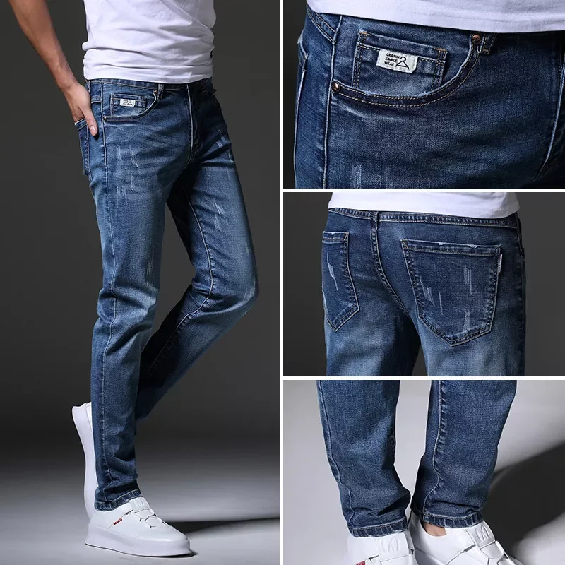 NEW IN Fashion Men's Jeans Light Color Stretch Jeans Casual Straight Slim Fit Multicolor Skinny Jeans Men Cotton Denim Trous
NEW IN Fashion Men's Jeans Light Color Stretch Jeans Casual Straight Slim Fit Multicolor Skinny Jeans Men Cotton Denim Trous