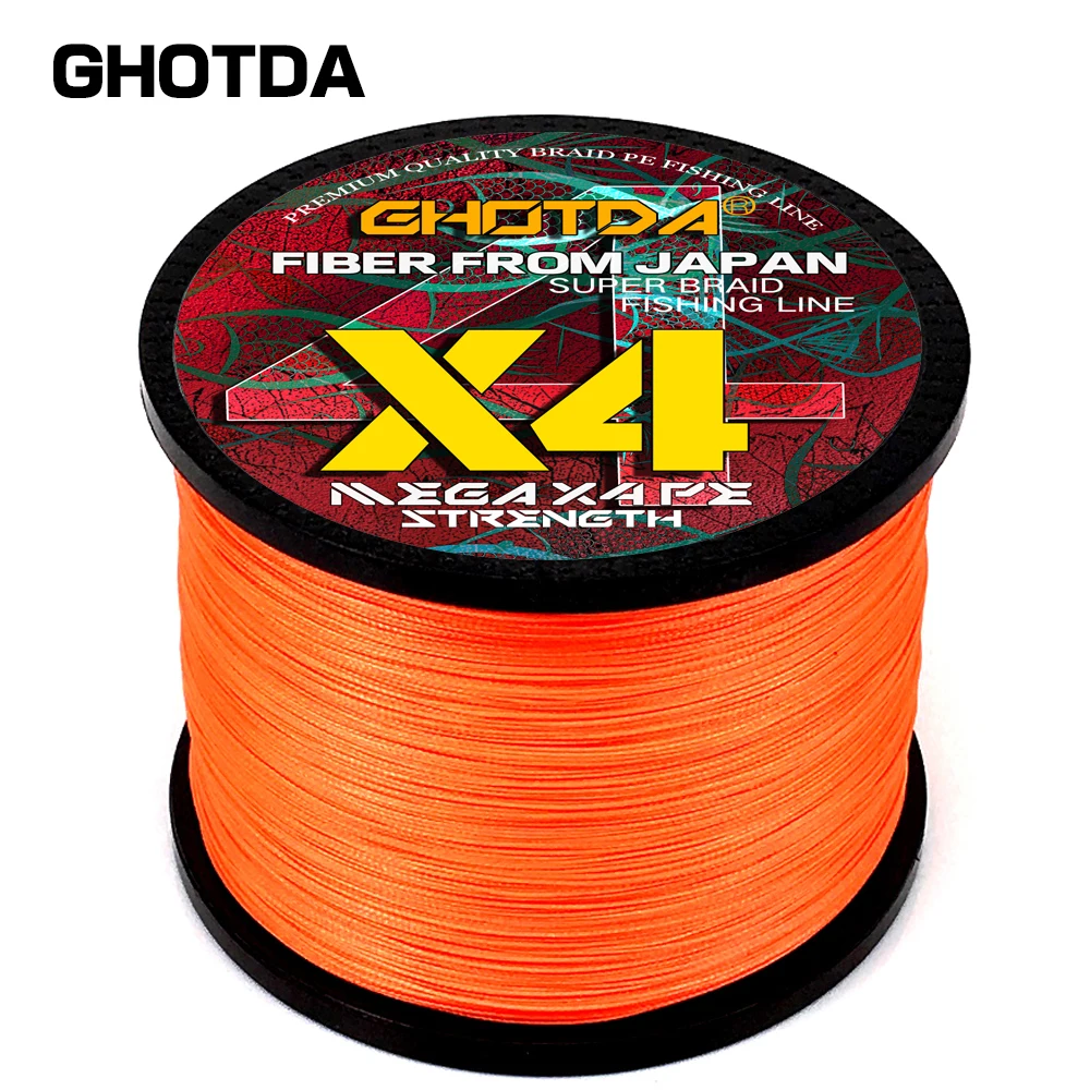 GHOTDA 4x Anti Bite Strong Tension 300/500M Braid PE Fishing Line 10-80lb Smooth Long Shot PE Line
GHOTDA 4x Anti Bite Strong Tension 300/500M Braid PE Fishing Line 10-80lb Smooth Long Shot PE Line