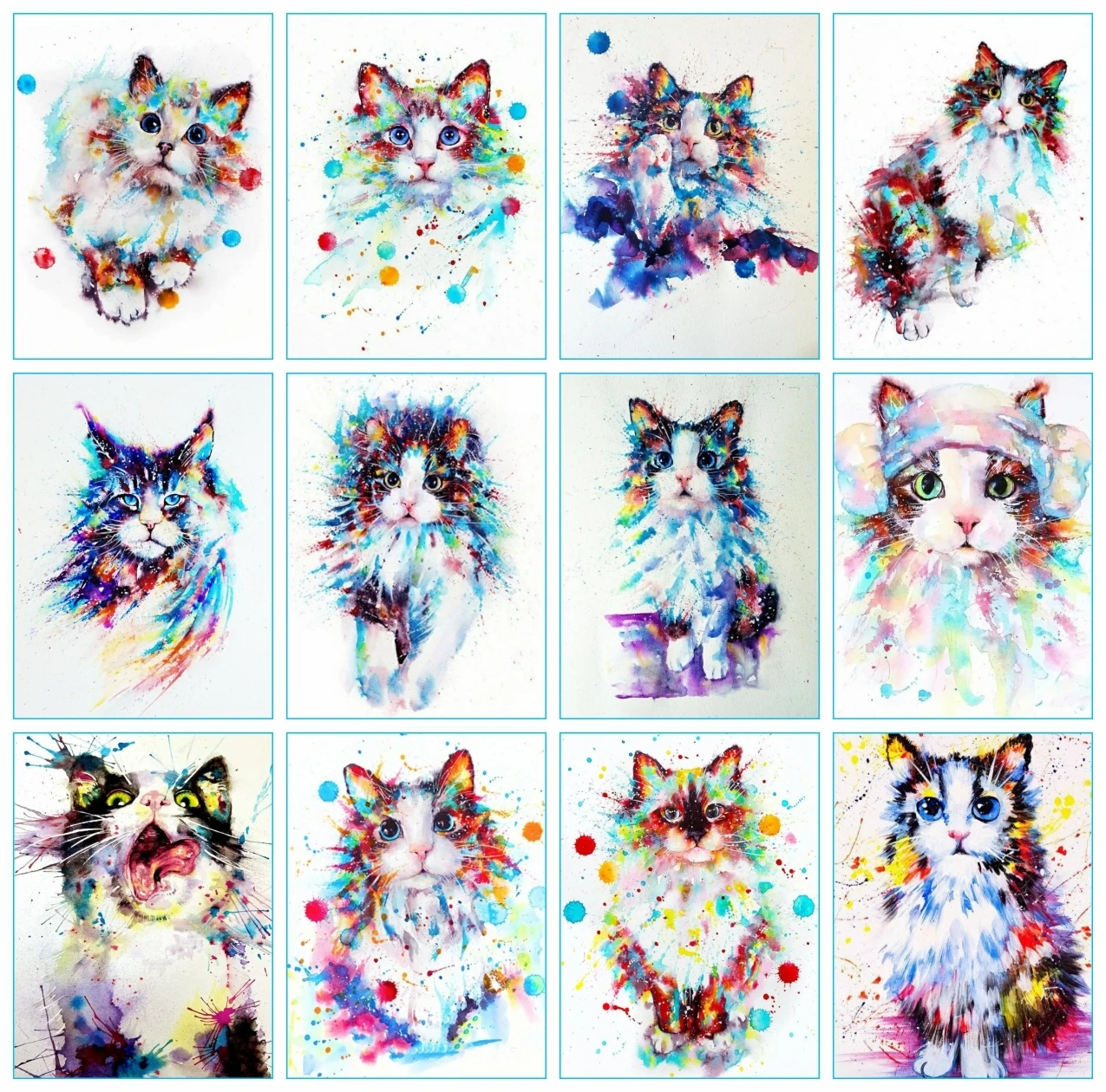 AZQSD Drawing By Numbers Cat Frameless Handpainted Painting By Numbers Animal On Canvas Wall Decorations Living Room Unique Gift
AZQSD Drawing By Numbers Cat Frameless Handpainted Painting By Numbers Animal On Canvas Wall Decorations Living Room Unique Gift