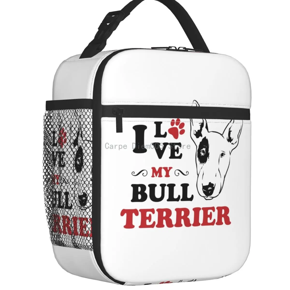 Bull Terrier Dog Lover Resuable Lunch Boxes Waterproof Animal Cooler Thermal Food Insulated Lunch Bag School Children Student
Bull Terrier Dog Lover Resuable Lunch Boxes Waterproof Animal Cooler Thermal Food Insulated Lunch Bag School Children Student