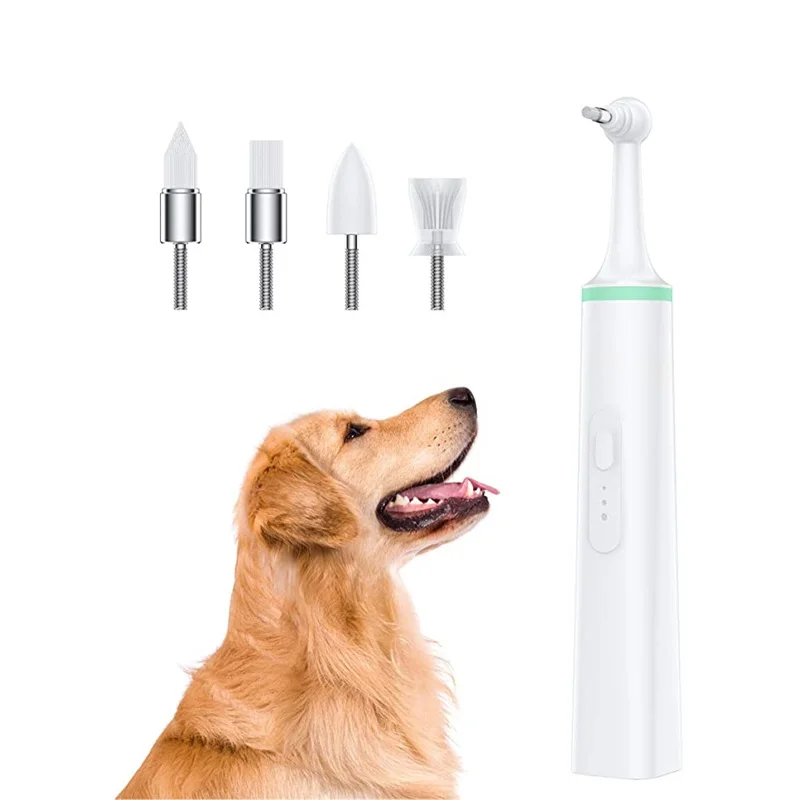 Dog Tartar Cleaner Rechargeable Pet Electric Toothbrush Professional Teeth Polisher Cat Grooming Tools Oral Hygiene Device
Dog Tartar Cleaner Rechargeable Pet Electric Toothbrush Professional Teeth Polisher Cat Grooming Tools Oral Hygiene Device