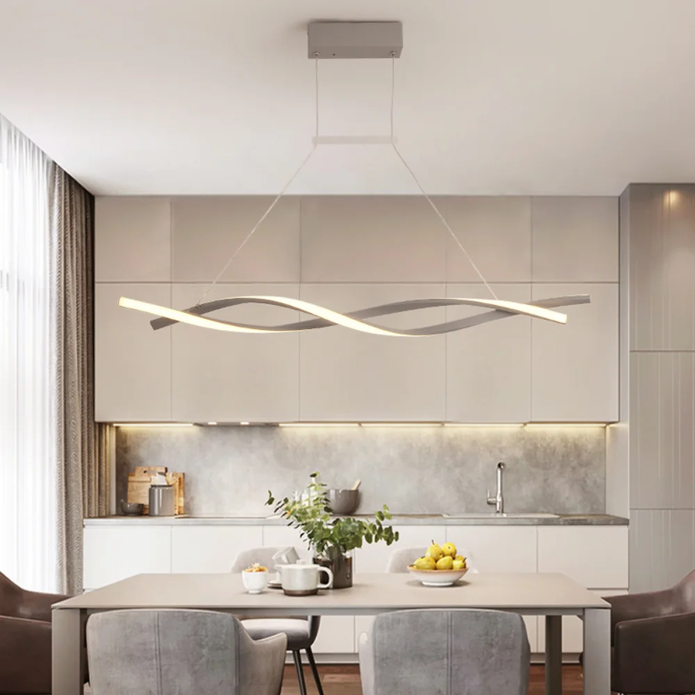 Modern Pendant Chandelier for Office Dining Room Kitchen Aluminum Wave Lustre Avize Modern Chandeliers Lighting Fixtures
Modern Pendant Chandelier for Office Dining Room Kitchen Aluminum Wave Lustre Avize Modern Chandeliers Lighting Fixtures