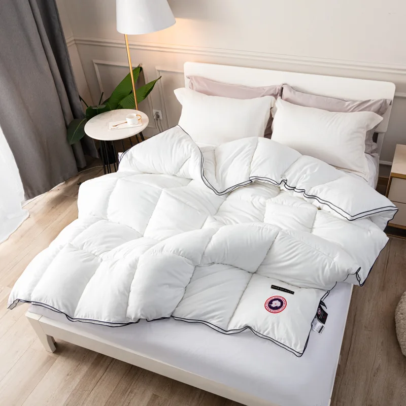2022Winter White Goose Down Duvet Goose Down Quilt Core Spring Autumn Quilt Hotel Air Conditioner Comforter Queen Size 220X240
2022Winter White Goose Down Duvet Goose Down Quilt Core Spring Autumn Quilt Hotel Air Conditioner Comforter Queen Size 220X240