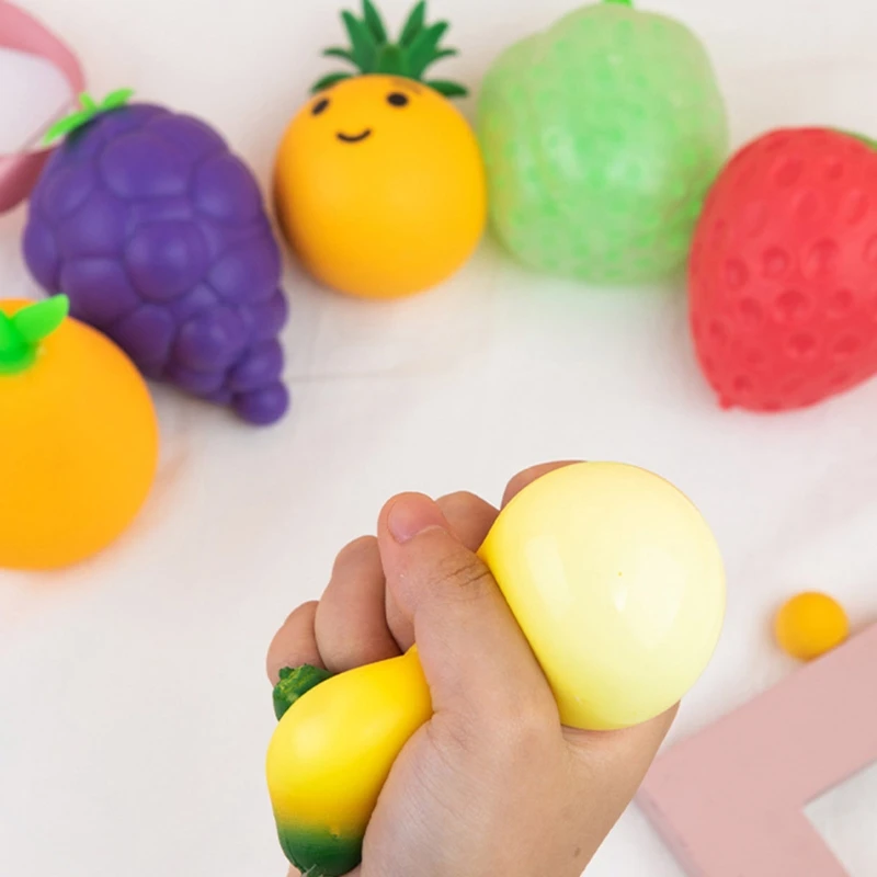 Fidget Toy Pack with 4Pieces Anti-anxiety Toy Simulation Vegetables Soft Squeeze Toy DNA Ball for Autism Special Needs A2UB
Fidget Toy Pack with 4Pieces Anti-anxiety Toy Simulation Vegetables Soft Squeeze Toy DNA Ball for Autism Special Needs A2UB