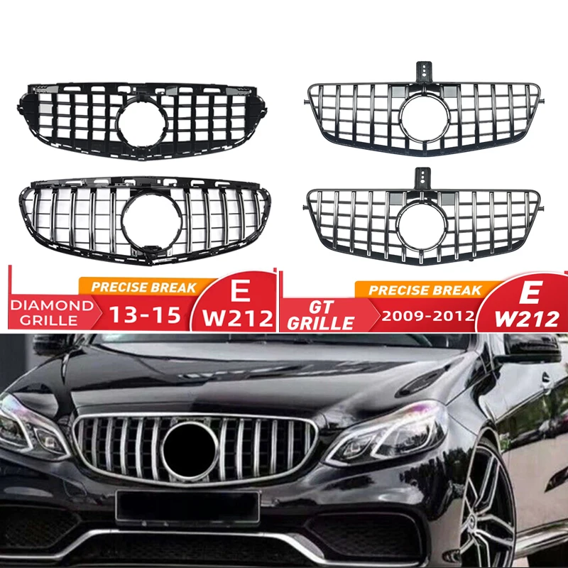 MagicKit Black Replacement Bumper Grille for Mercedes-Benz E-Class W212 E300L E400L E200 E350 Pre-facelifted Sedan Grill 2009
MagicKit Black Replacement Bumper Grille for Mercedes-Benz E-Class W212 E300L E400L E200 E350 Pre-facelifted Sedan Grill 2009