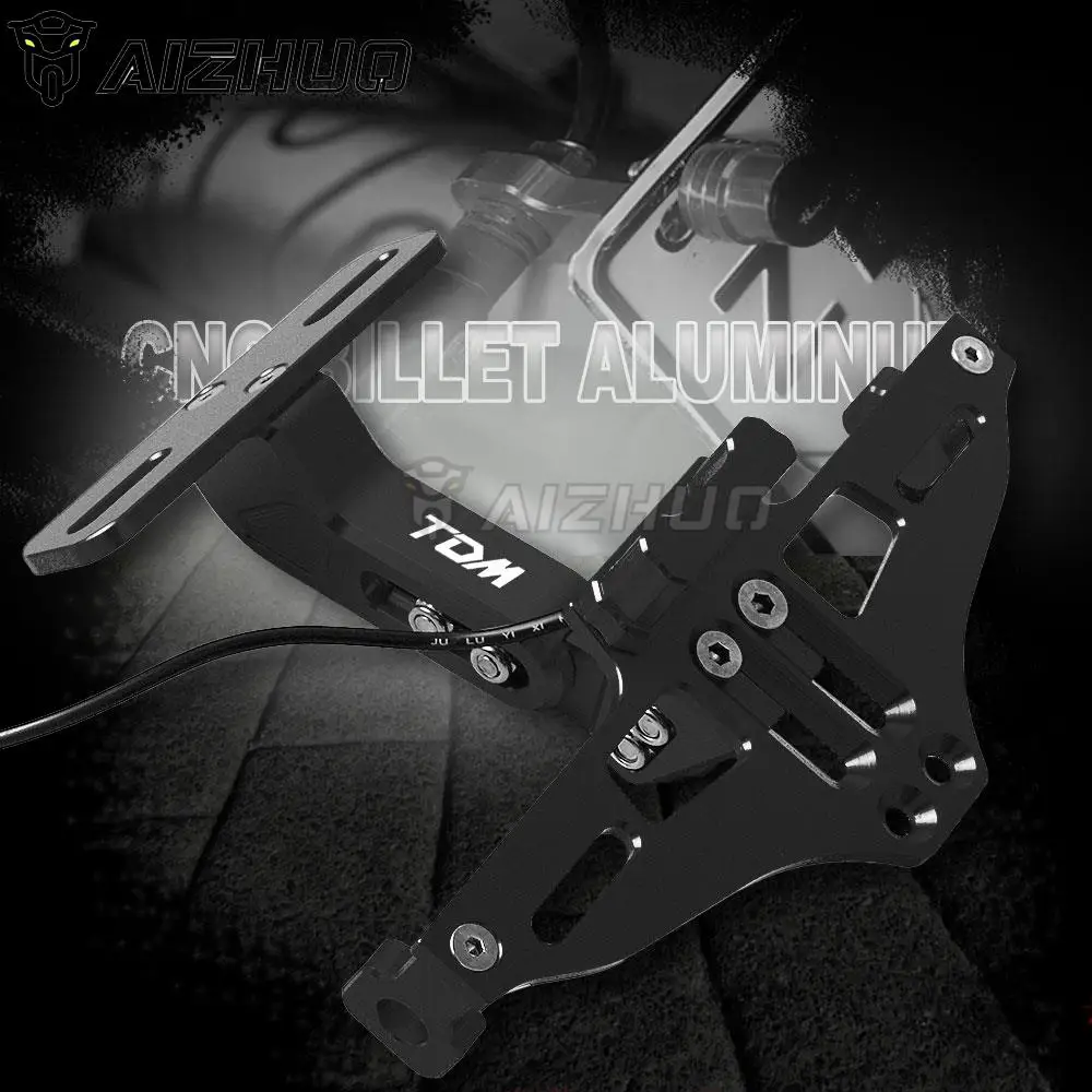 Motorcycle For YAMAHA TDM900 2004-2014 TDM800 1991-2002 License Plate Bracket Holder Frame Number Plate TDM 800 900 2003 2001
Motorcycle For YAMAHA TDM900 2004-2014 TDM800 1991-2002 License Plate Bracket Holder Frame Number Plate TDM 800 900 2003 2001