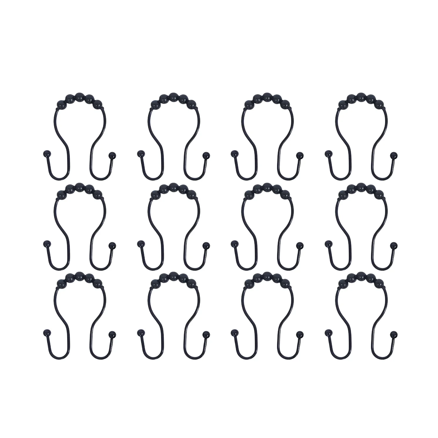 Занавески для душа с кольцами, металлическая двойная скользящая фотография для ванной комнаты, занавески для душа, набор из 12 крючков-A
Занавески для душа с кольцами, металлическая двойная скользящая фотография для ванной комнаты, занавески для душа, набор из 12 крючков-A