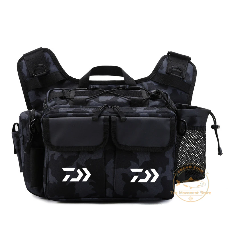 Summer Daiwa New Fishing Bag Outdoor Camping Multi-function Zipped Fishing Bag Sport Cycling Breathable Waterproof Fishing Bag
Summer Daiwa New Fishing Bag Outdoor Camping Multi-function Zipped Fishing Bag Sport Cycling Breathable Waterproof Fishing Bag
