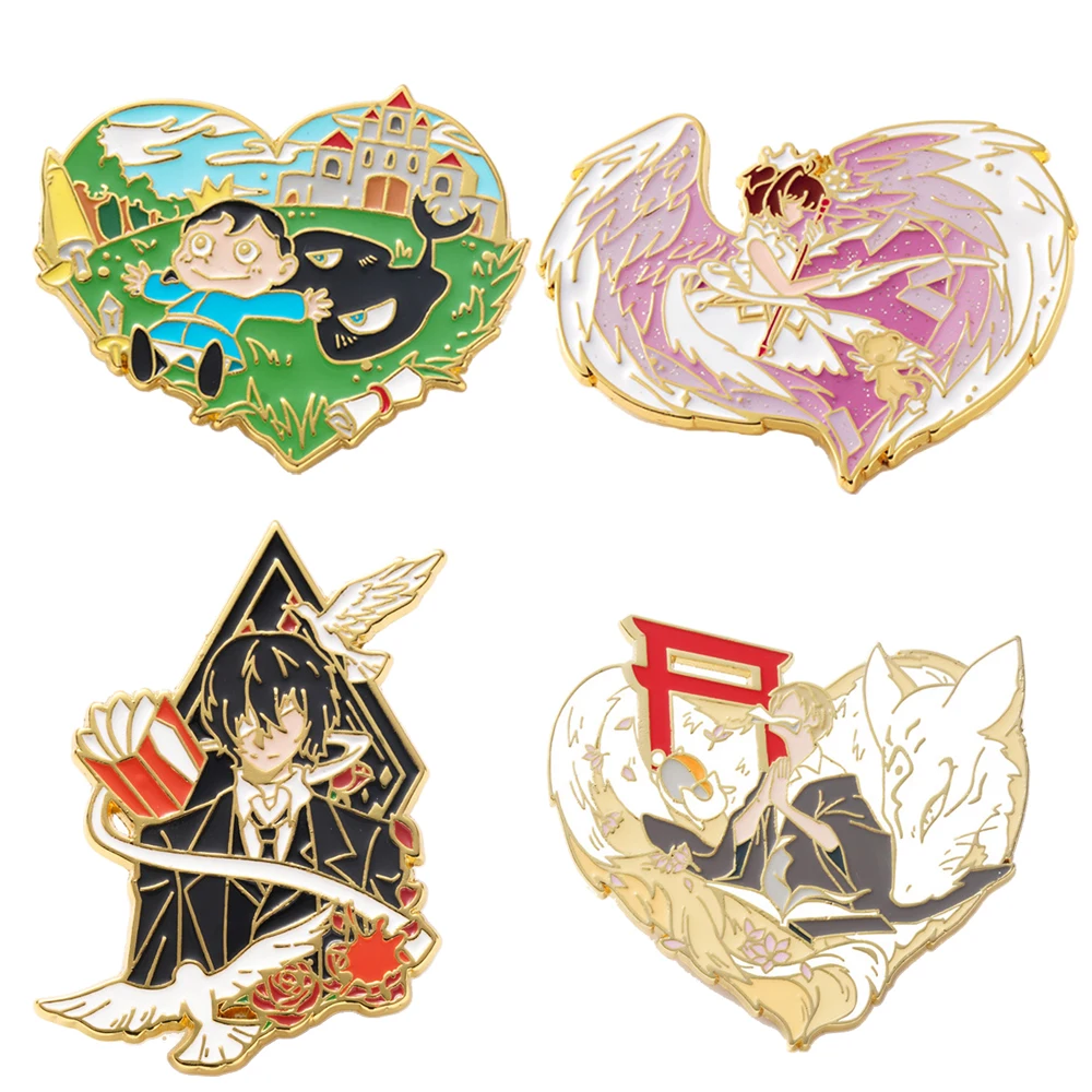 Cardcaptor Sakura Enamel Pin Anime Lapel Pins for Backpacks Brooches Manga Badges on Backpack Brooch for Clothes Jewelry Gifts
Cardcaptor Sakura Enamel Pin Anime Lapel Pins for Backpacks Brooches Manga Badges on Backpack Brooch for Clothes Jewelry Gifts