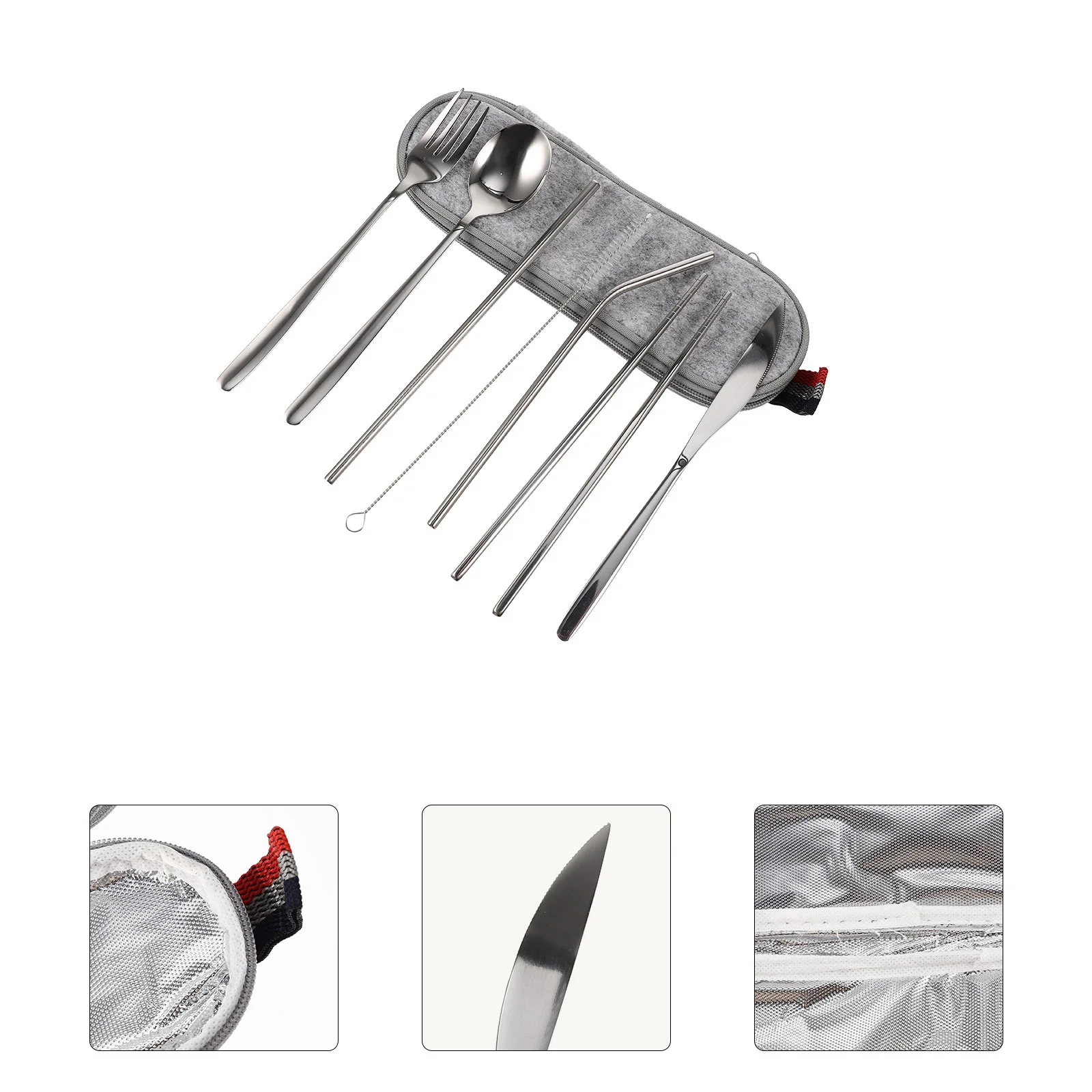 1 Set Portable Utensil Portable Tableware Utensils With Portable Spoon Fork Office Use Utensil Camping Dinnerware
1 Set Portable Utensil Portable Tableware Utensils With Portable Spoon Fork Office Use Utensil Camping Dinnerware