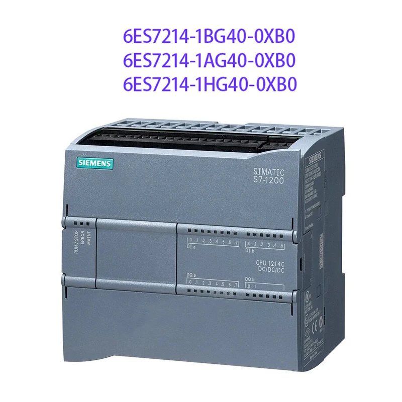 SIEMENS PLC SIMATIC S7-1200 CPU 1214C 6ES7214-1AG40-0XB0 6ES7214-1BG40-0XB0 6ES7214-1HG40-0XB0
SIEMENS PLC SIMATIC S7-1200 CPU 1214C 6ES7214-1AG40-0XB0 6ES7214-1BG40-0XB0 6ES7214-1HG40-0XB0
