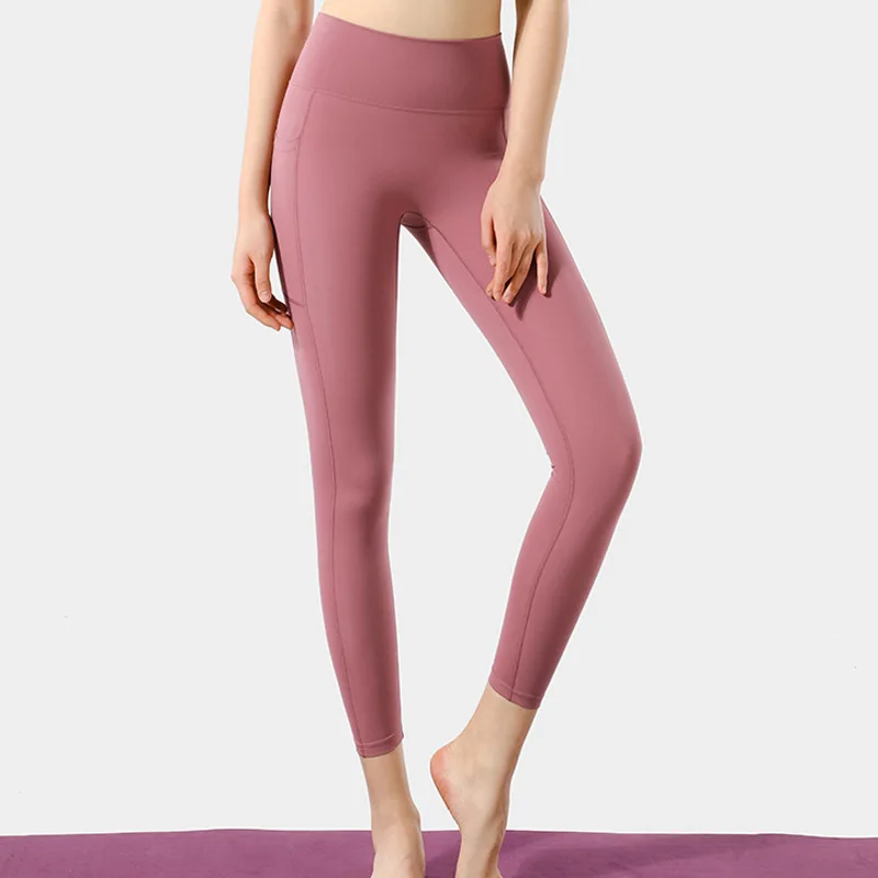 Yoga Pants Women's Buttocks Show Thin High Waist Tight Pockets Elastic Quick-drying Sports Fitness Trousers Leggings Women 2022
Yoga Pants Women's Buttocks Show Thin High Waist Tight Pockets Elastic Quick-drying Sports Fitness Trousers Leggings Women 2022