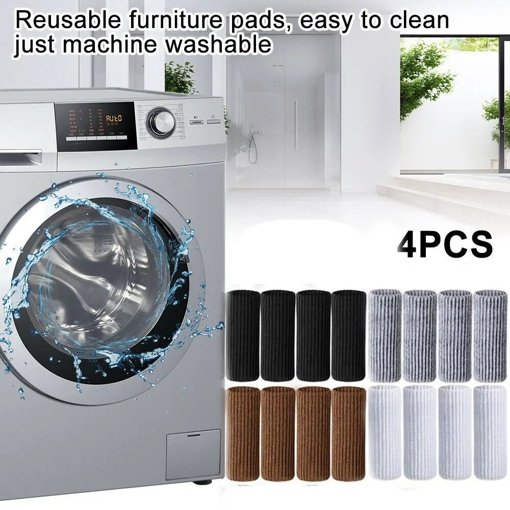 4pcs Home Decor Multicolor Furniture Floor Protector Polyester Protective Case Foot Cover Chair Socks
4pcs Home Decor Multicolor Furniture Floor Protector Polyester Protective Case Foot Cover Chair Socks