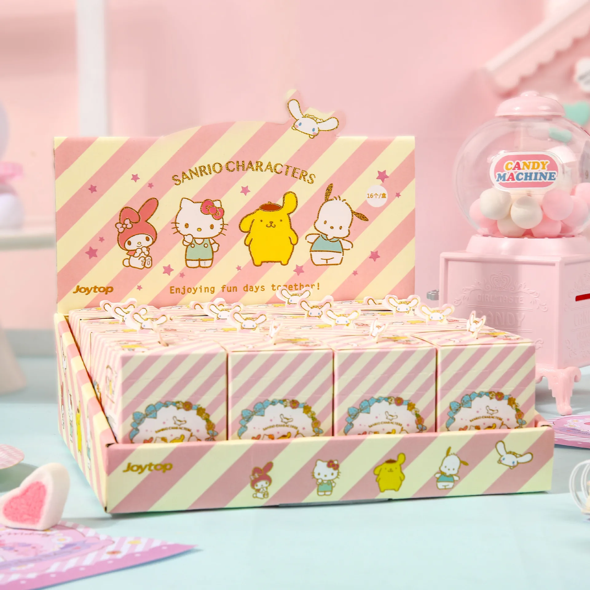 Hello Kitty Blind Box Sanrio Candy Collection Cute Cartoon Handbook Sticker and Paper Tape Anime Melody Blind Box Girl Toy Tape
Hello Kitty Blind Box Sanrio Candy Collection Cute Cartoon Handbook Sticker and Paper Tape Anime Melody Blind Box Girl Toy Tape