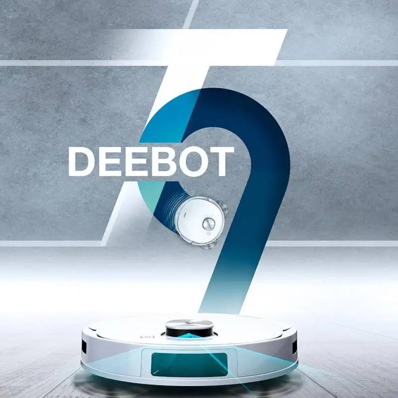 ECOVACS Deebot T9 Max Vacuum Cleaner Robot Mobile Fragrance Super Suction 3000Pa Advanced TrueDetect 3D & TrueMapping
ECOVACS Deebot T9 Max Vacuum Cleaner Robot Mobile Fragrance Super Suction 3000Pa Advanced TrueDetect 3D & TrueMapping