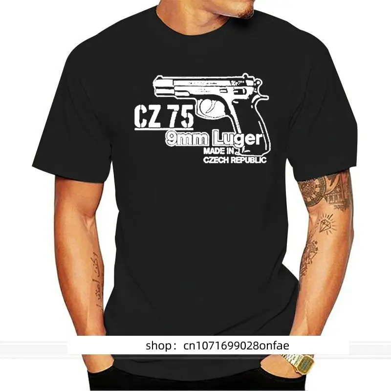 Hot sale Fashion CZ 75 9mm Luger pistol weapon Sniper Czech handgun automatic Military Gun Tee shirt
Hot sale Fashion CZ 75 9mm Luger pistol weapon Sniper Czech handgun automatic Military Gun Tee shirt